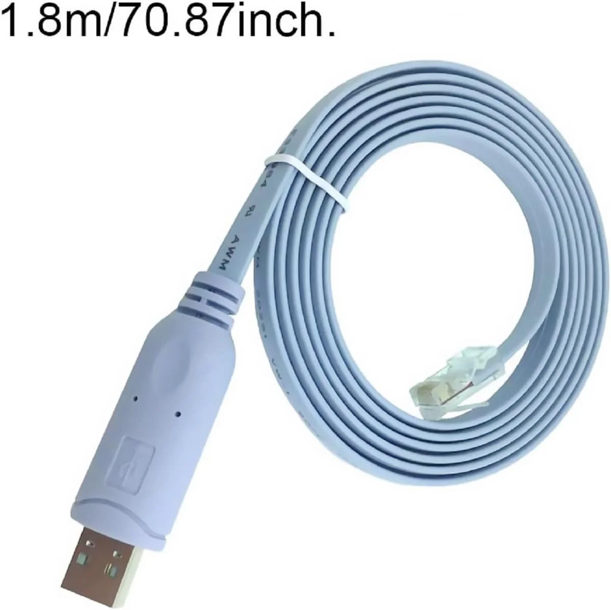 کابل کنسول USB به RJ45 قابل حمل 1.8 متری برای روتر Cisco H3C