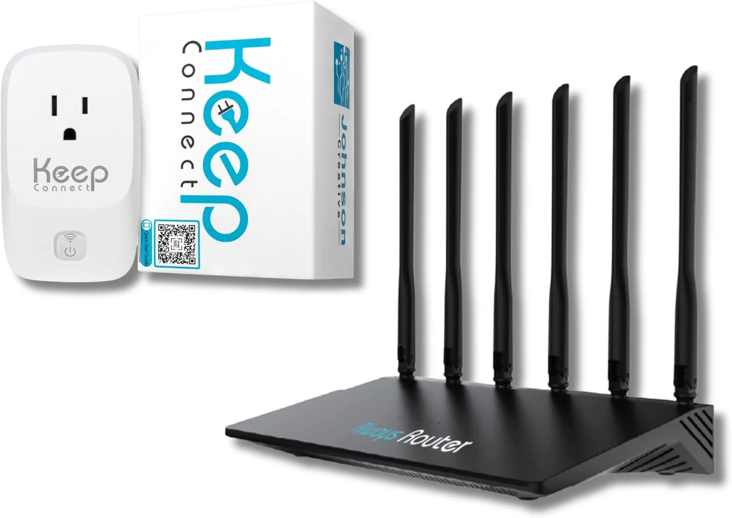 مجموعه روتر خود ترمیم شونده و دستگاه ریست هوشمند وای فای