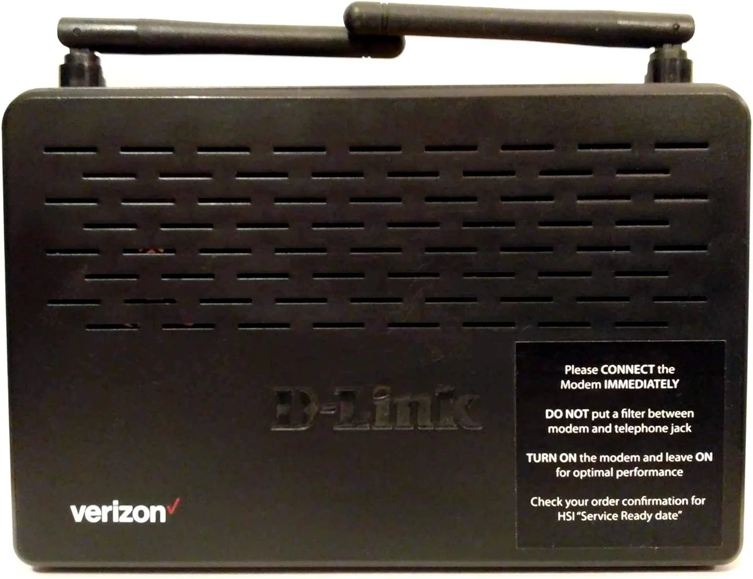 مودم روتر بی‌سیم N ADSL2+ دی-لینک مدل DSL-2750B ورژن Verizon: VZ_1.44