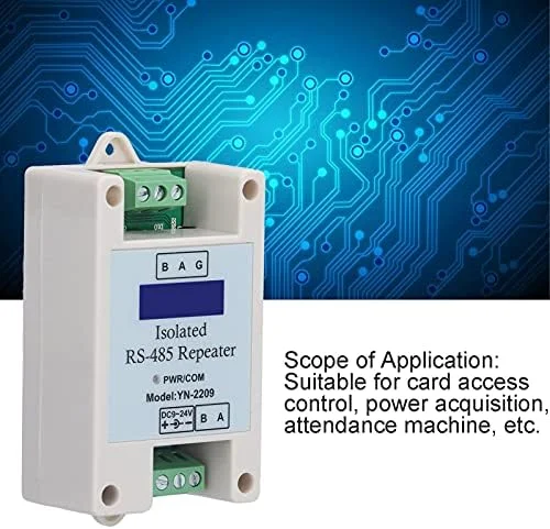 تکرار کننده RS485 ایزولاتور نوری هاب پرسرعت ضد رعد و برق با ایزولاسیون اپتوالکترونیکی برای افزایش فاصله و دستگاه حضور و غیاب ارتباط سریال