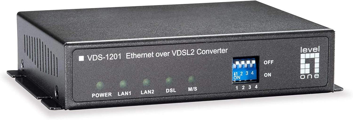 مبدل اترنت به VDSL2 LevelOne مدل VDS-1201، Annex A