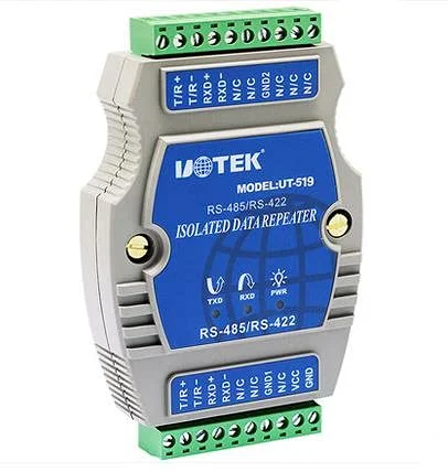 ماژول تقویت سیگنال Ut-519 rs485/422، تکرار کننده 485، ماژول توسعه دهنده ضد تداخل، تقویت کننده توان بالا ماژول تقویت سیگنال Ut-519 rs485/422، تکرار کننده 485، ماژول توسعه دهنده ضد تداخل، تقویت کننده توان بالا