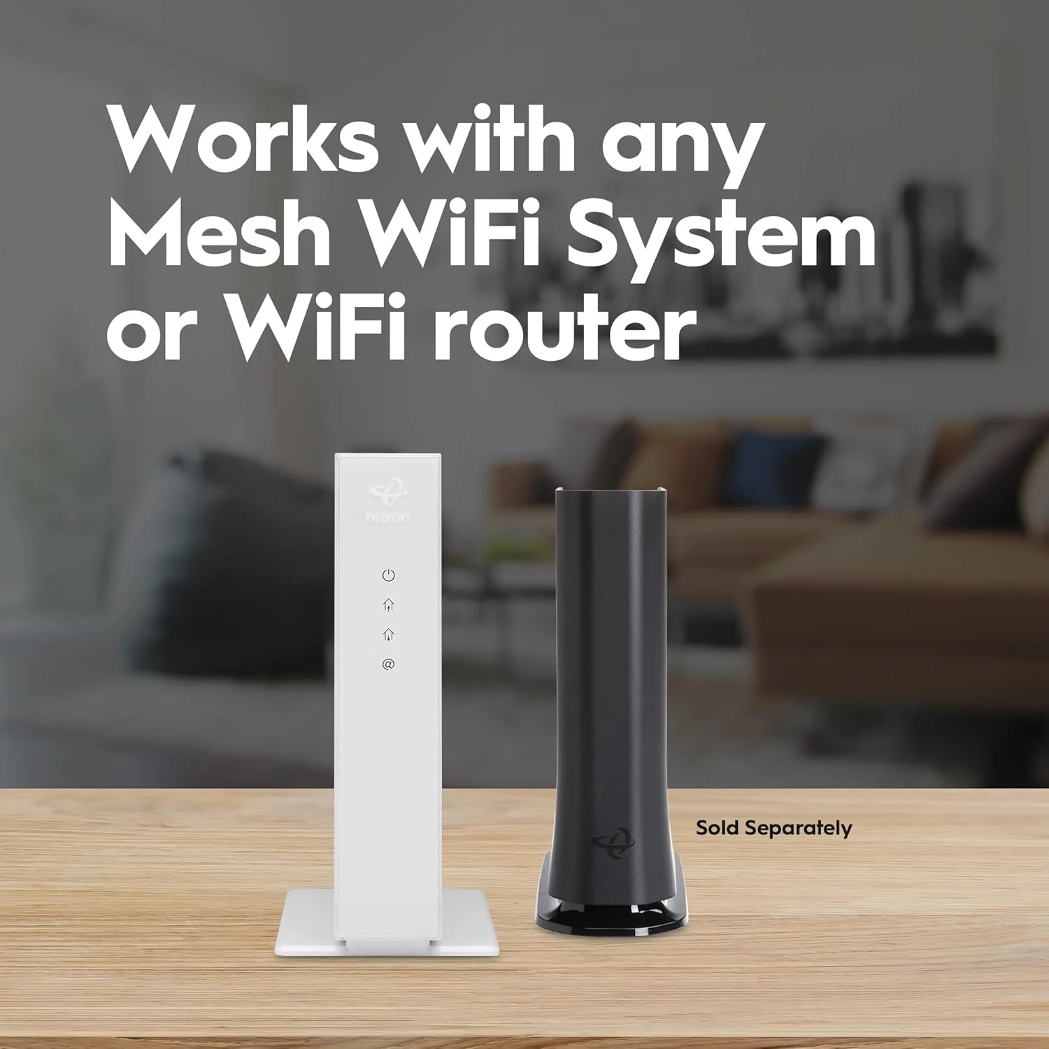 بسته تقویت کننده وای فای نهایی هیترون: مودم چند گیگابیتی CODA56 + آداپتورهای چند گیگابیتی MoCA مدل HTEM5