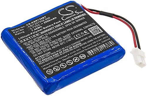 باتری جایگزین سازگار با Ksenia KSI7207008.000 برای تکرار کننده بی سیم Duo و آژیر داخلی Radius