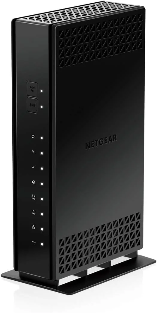 مودم کابلی NETGEAR با روتر وای فای داخلی (C6230) - سازگار با همه ارائه دهندگان اصلی کابل از جمله Xfinity، Spectrum، Cox - برای طرح های کابلی تا 400 مگابیت در ثانیه - سرعت وای فای AC1200 - DOCSIS 3.0