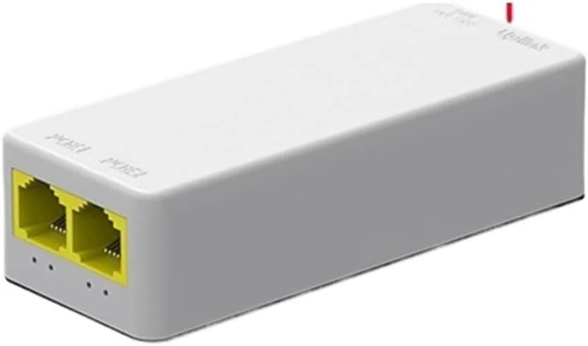 تکرار کننده 2 پورت 100M، توسعه دهنده 1 به 2، 48 ولت IEEE802.3af/at