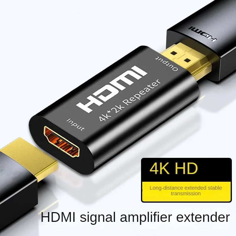 تکرار کننده سیگنال HDMI، توسعه دهنده، سازگار با 4K 2K، انتقال از راه دور 40 متری، مناسب برای اتصال مانیتورها و پروژکتورها به کامپیوترها و ست تاپ باکس ها با HDMI