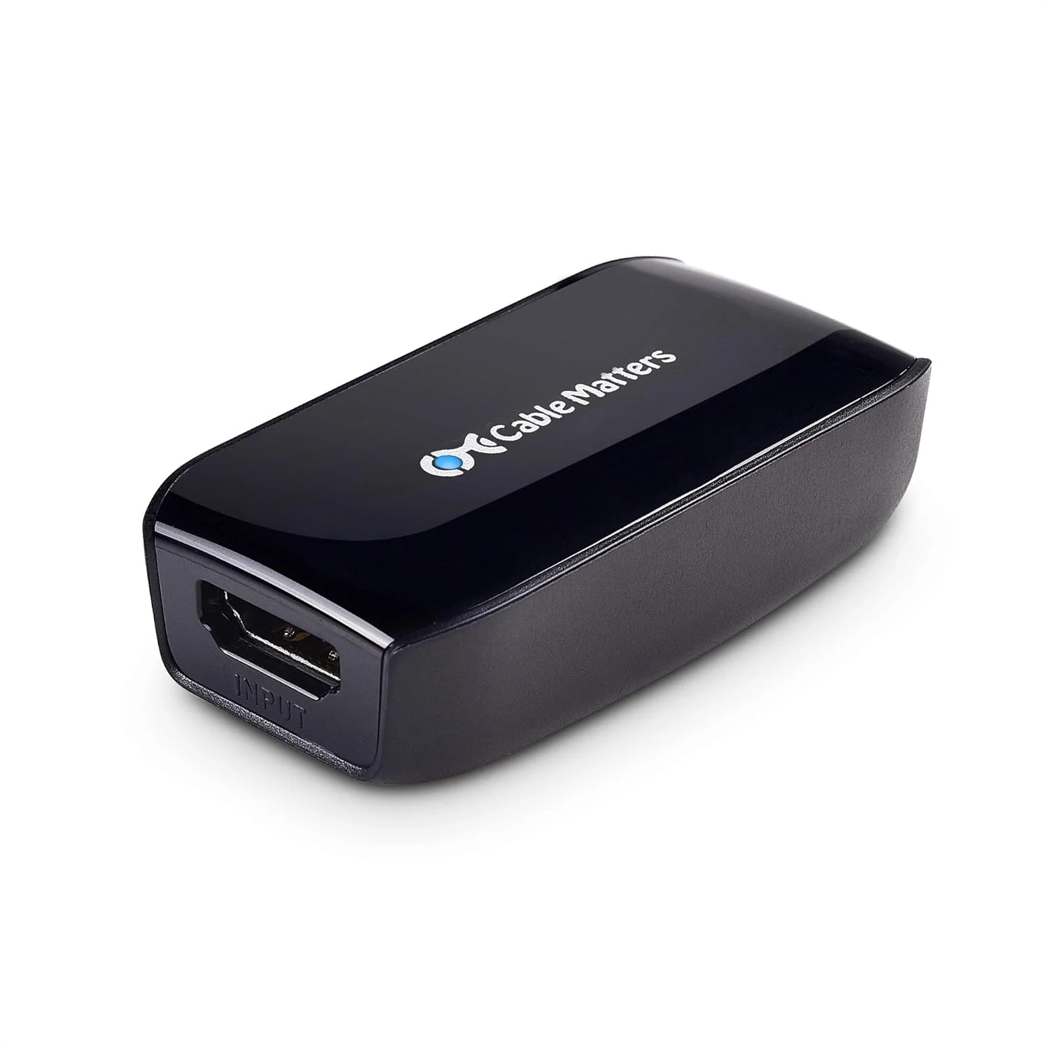 تقویت کننده سیگنال HDMI اکتیو Cable Matters (مادگی به مادگی HDMI 2.0) با رزولوشن 4K 60Hz و HDR برای پخش کننده Blu-ray، تلویزیون های HD، HTC Vive، هدست واقعیت مجازی Oculus Rift و غیره