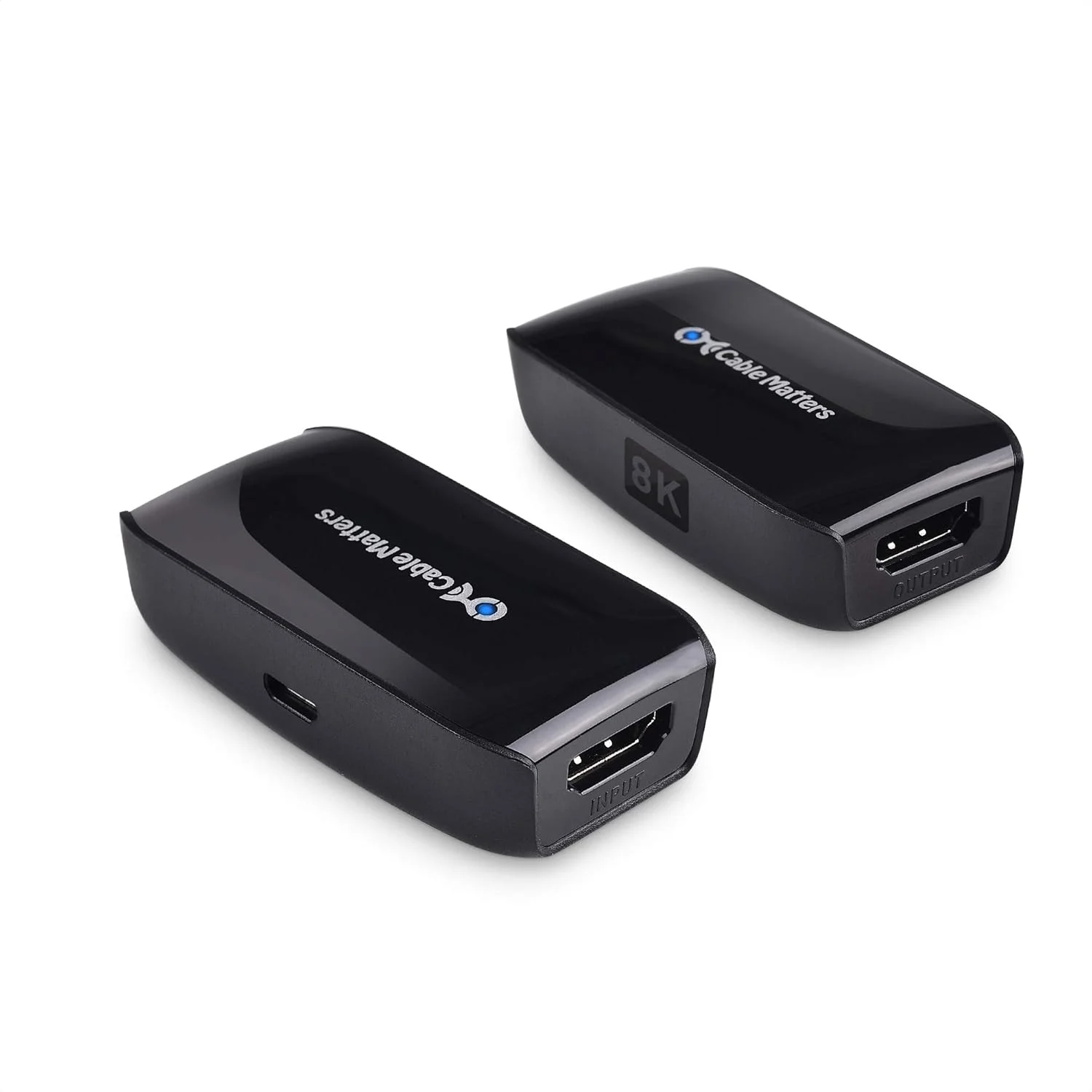 کوپلر اکتیو 8K HDMI 2.1 کیبل مترز، پشتیبانی از تا 8 متر (8K@60Hz) / 10.5 متر (4K@60Hz)، تقویت کننده/تکرار کننده سیگنال HDMI با HDR برای PS5، Xbox Series X/S، RTX 30/40 Series، RX 7900، Apple TV