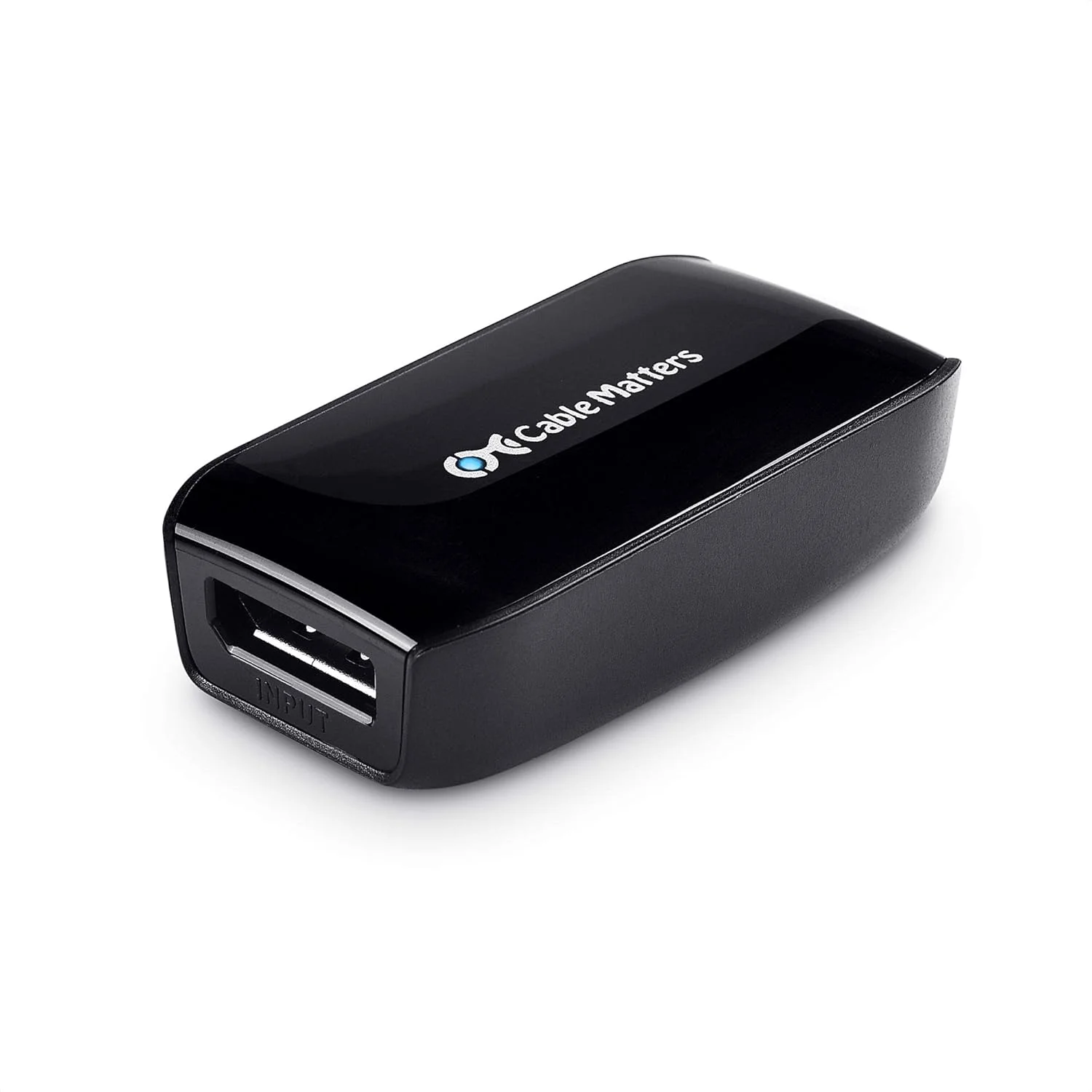 تکرار کننده فعال DisplayPort Cable Matters، پشتیبانی از 4K@240Hz تا 10 متر، 4K@60Hz تا 24 متر، (تکرار کننده DP 1.4، تقویت کننده سیگنال DisplayPort، تقویت کننده DP) برای هدست واقعیت مجازی، مانیتور بازی