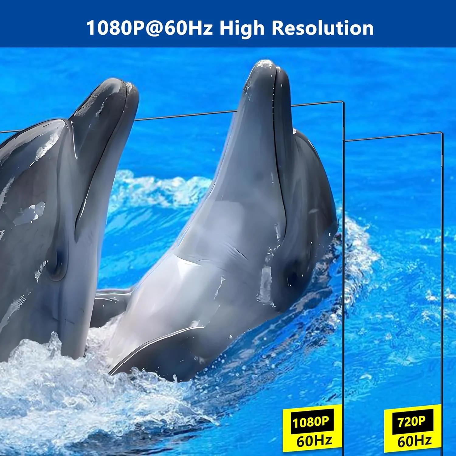 اکستندر HDMI از طریق Cat5e/Cat6/Cat7، 60 متر، کیت بالون تکرار کننده Full HD 1080p، HDMI از طریق اترنت پشتیبانی از 3D، HDCP، EDID، Plug & Play، فرستنده گیرنده برای تلویزیون، پروژکتور، بازی، سینمای خانگی