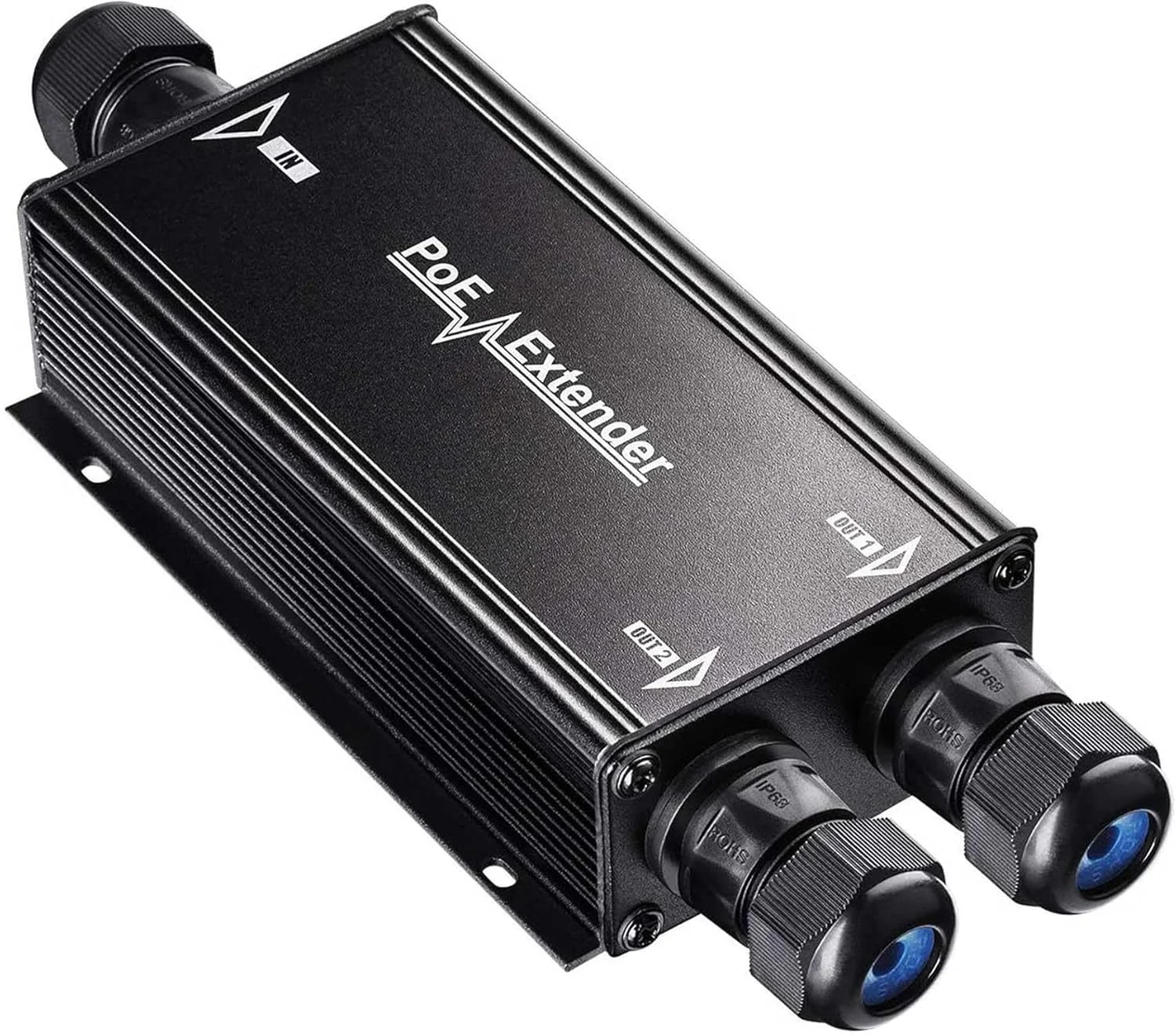 افزایش دهنده PoE گیگابیتی دو کاناله Cudy، دو پورت خروجی PoE، ضد آب IP67، سرعت 1000 مگابیت در ثانیه، تکرار کننده/تقویت کننده/تقویت کننده PoE، قابل نصب روی دیوار، سازگار با 802.3bt/at/af، POE25