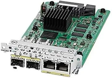 ماژول سیسکو NIM-2GE-CU-SFP دو پورت گیگابیتی اترنت دو حالته GE/SFP (بازسازی شده)