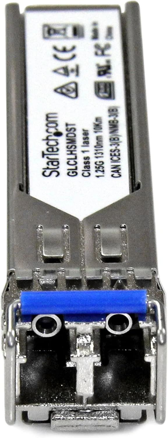 ماژول SFP سازگار با Cisco GLC-LH-SMD از StarTech.com - فرستنده و گیرنده فیبر نوری تک حالته 1000BASE-LX/LH - SFP گیگابیتی - LC 10 کیلومتر - 1310 نانومتر - DDM Cisco Firepower, ASR920, IE2000 (GLCLHSMDST)