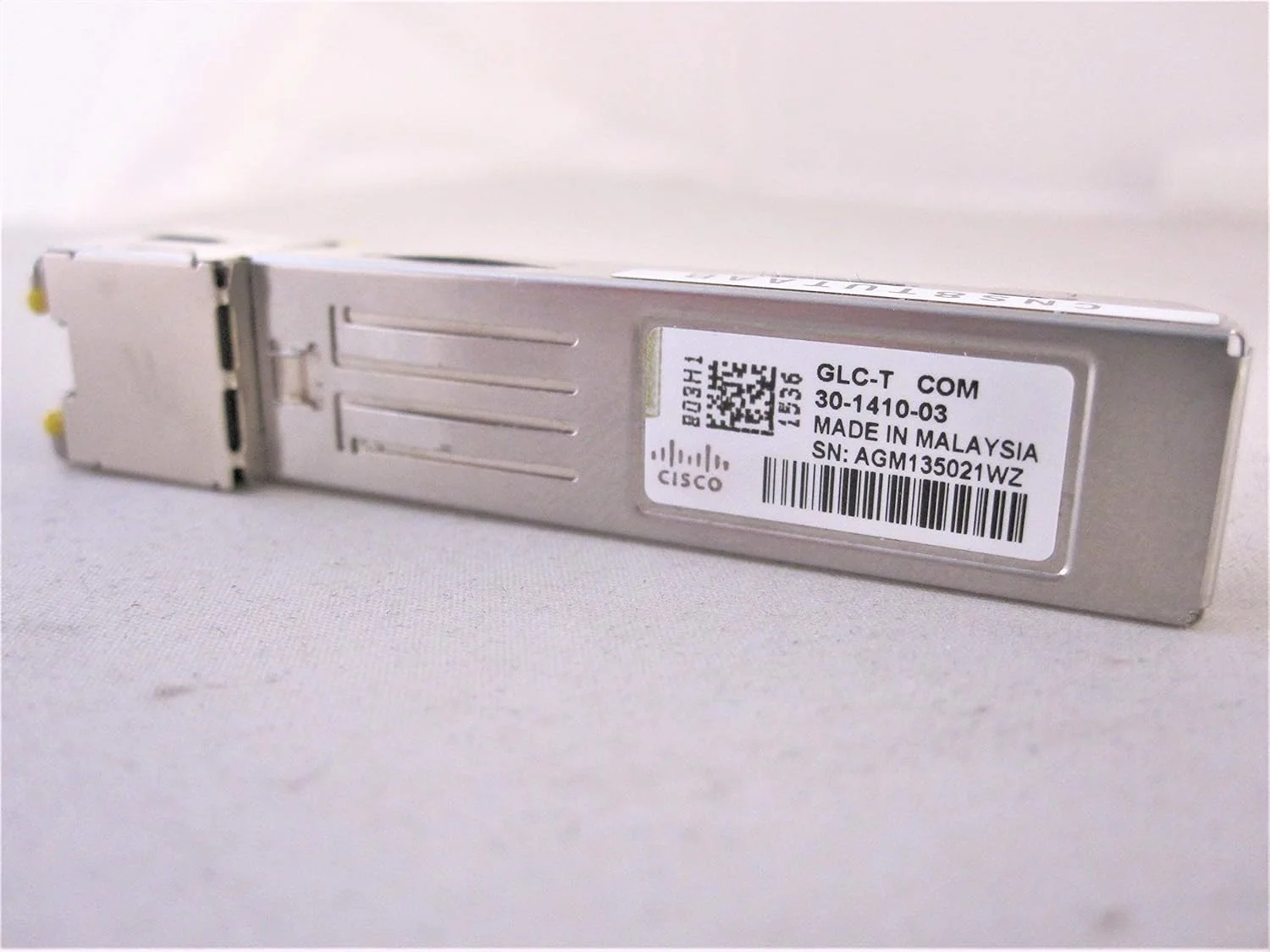ماژول فرستنده و گیرنده سیسکو GLC-T 1000BASE-T SFP+ (بازسازی شده)