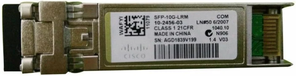 ماژول فرستنده و گیرنده سیسکو SFP-10G-LRM اصلی سیسکو (بازسازی شده)