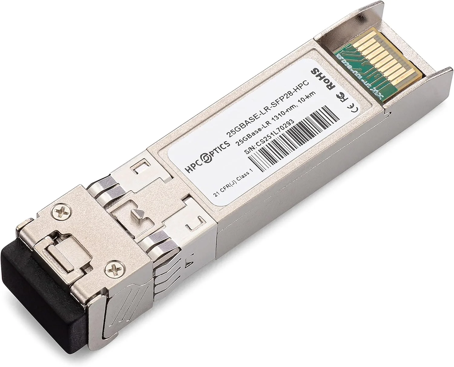 فرستنده و گیرنده نوری 25GBASE-LR SFP28 سازگار با سیسکو SFP-25G-LR-S | 25G LR 10km SMF 1310nm SFP-25G-LR-S-HPC