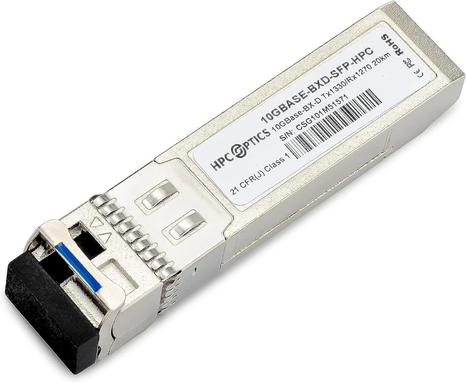 فرستنده و گیرنده نوری دو طرفه +SFP سازگار با Fortinet FN-TRAN-SFP+BD33 | BIDI 10GBASE-BX-D با برد 10 کیلومتر FN-TRAN-SFP+BD33-HPC