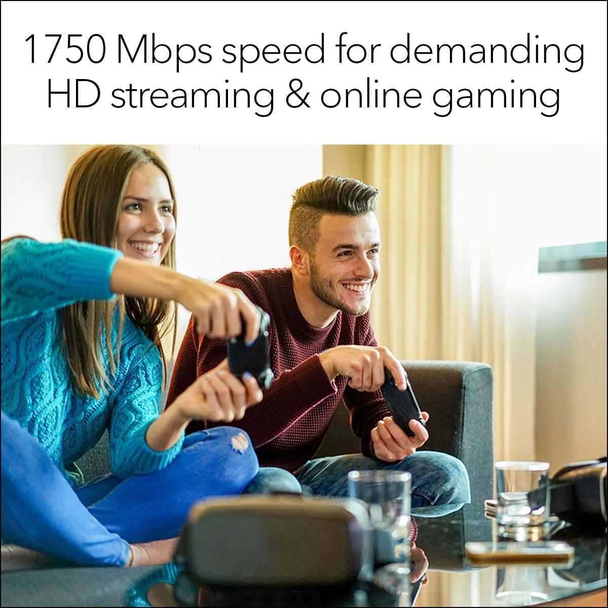 تقویت کننده محدوده وای فای مش NETGEAR (EX6250) - پوشش تا 140 متر مربع و 25 دستگاه با تقویت کننده و تکرار کننده سیگنال بی سیم دو بانده AC1750 (سرعت تا 1750 مگابیت در ثانیه)، به علاوه رومینگ هوشمند مش تقویت کننده محدوده وای فای مش NETGEAR (EX6250) - پوشش تا 140 متر مربع و 25 دستگاه با تقویت کننده و تکرار کننده سیگنال بی سیم دو بانده AC1750 (سرعت تا 1750 مگابیت در ثانیه)، به علاوه رومینگ هوشمند مش