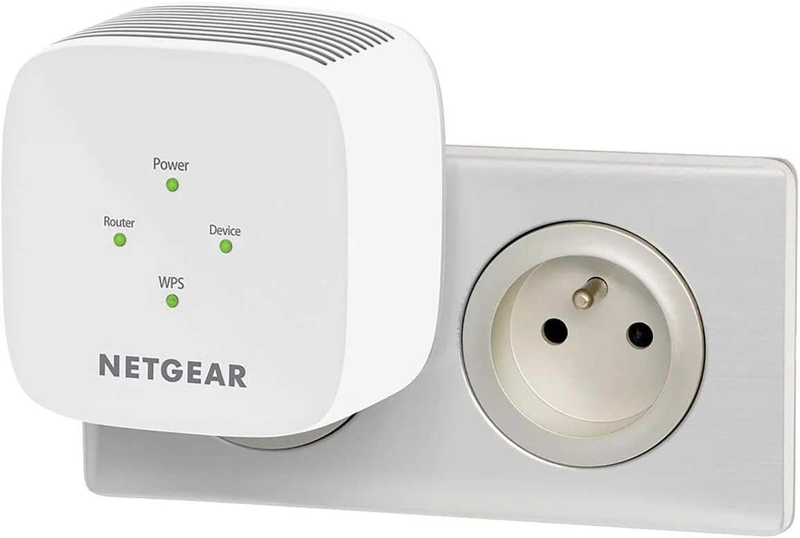 تقویت کننده محدوده وای فای NETGEAR AC750 مدل Net-EX3110-100NAS تقویت کننده محدوده وای فای NETGEAR AC750 مدل Net-EX3110-100NAS