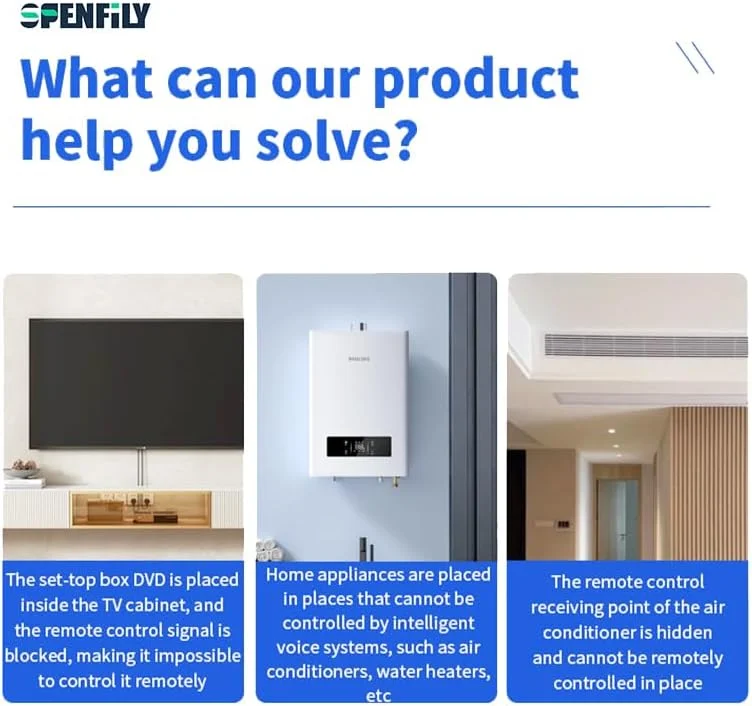 سیستم تکرار کننده بی سیم، اندازه کوچک، مادون قرمز - توسعه دهنده گیرنده متمرکز چندگانه هوشمند (کنترل از راه دور 180 درجه) سیستم تکرار کننده بی سیم، اندازه کوچک، مادون قرمز - توسعه دهنده گیرنده متمرکز چندگانه هوشمند (کنترل از راه دور 180 درجه)