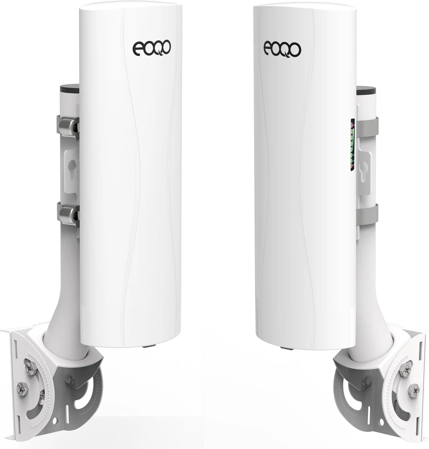 اکستندر وای فای اینترنت استارلینک نقطه به نقطه با پایه نگهدارنده، پل وایرلس بیرونی 5.8 گیگاهرتز 3 کیلومتر 1000 مگابیت بر ثانیه برای استارلینک مینی، روتر نسل 3 و نسل 2 با آداپتور اترنت، 2 پورت LAN، بسته 2 عددی