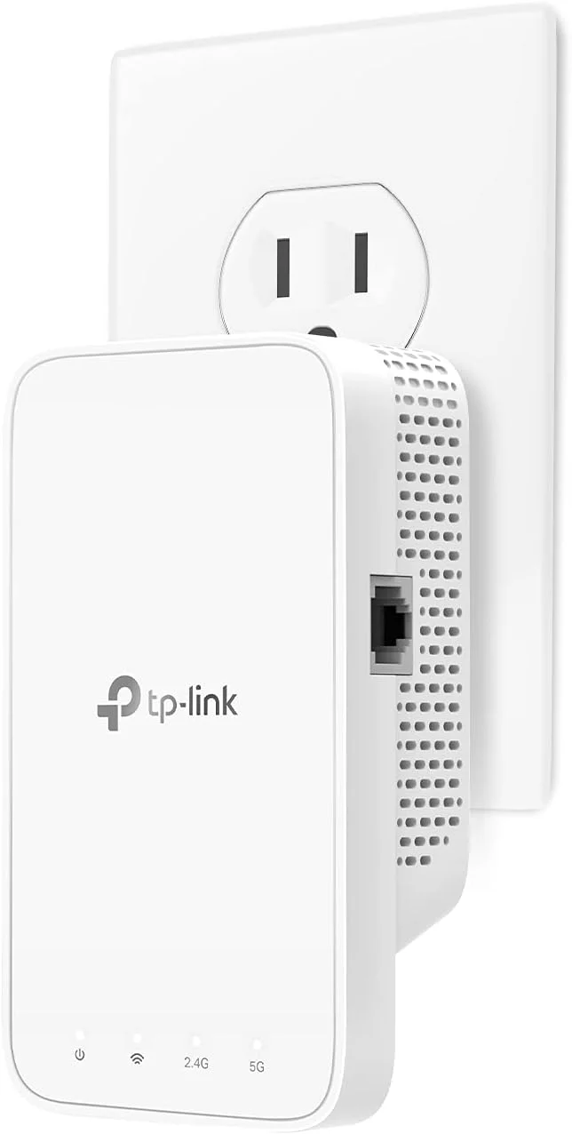 تقویت کننده وای فای TP-Link با پورت اترنت، دو باند 5GHz/2.4GHz (AC1200)