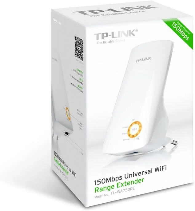 تقویت کننده بی سیم جهانی تی پی-لینک مدل TL-WA750RE با سرعت 150 مگابیت در ثانیه (قابل نصب روی پریز دیواری)