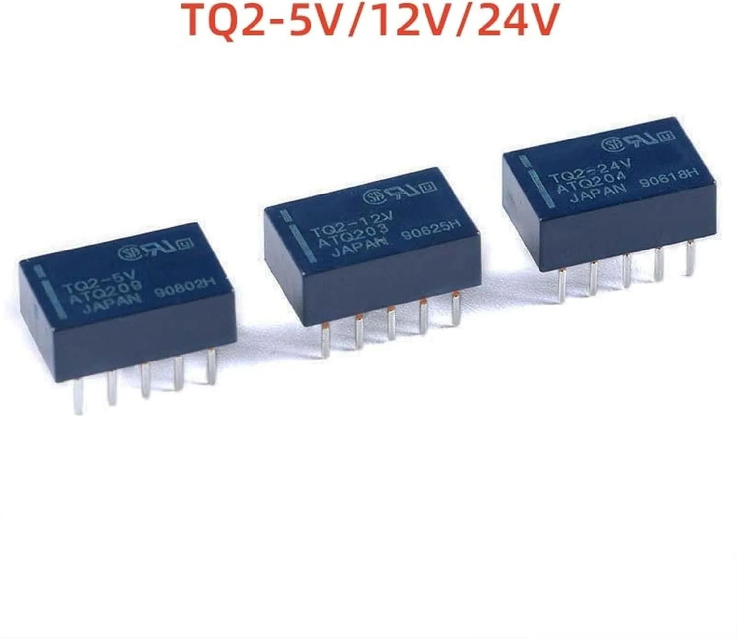 5 عدد/10 عدد TQ2-5V TQ2-12V TQ2-24V دو باز و دو بسته 10 پین (رنگ: 5 عدد، سایز: TQ2-12V)