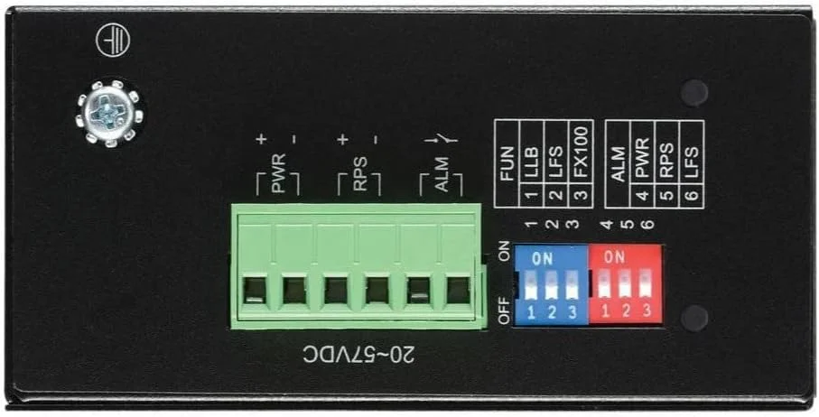 مبدل رسانه ای اترنت RJ45 مسی به فیبر نوری SFP Tripp Lite، بدنه مقاوم، 10/100/1000 مگابیت بر ثانیه، برق DC (N785-H01-SFP-D)