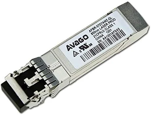 فرستنده و گیرنده SFP+ با کانکتور LC دوبلکس 850 نانومتری AFBR-57F5MZ-ELX