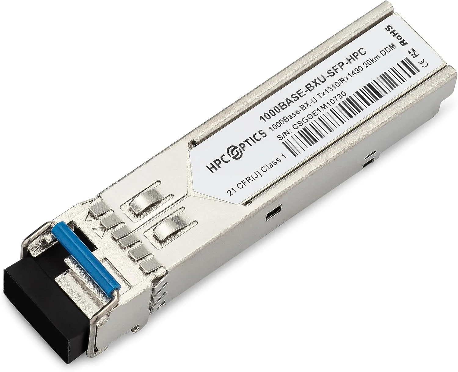 فرستنده و گیرنده نوری SFP دو طرفه سازگار با ZyXEL SFP-BX1310-10-D | 1000BASE-BX-U BIDI 1310/1490 10km SFP-BX1310-10-D-HPC