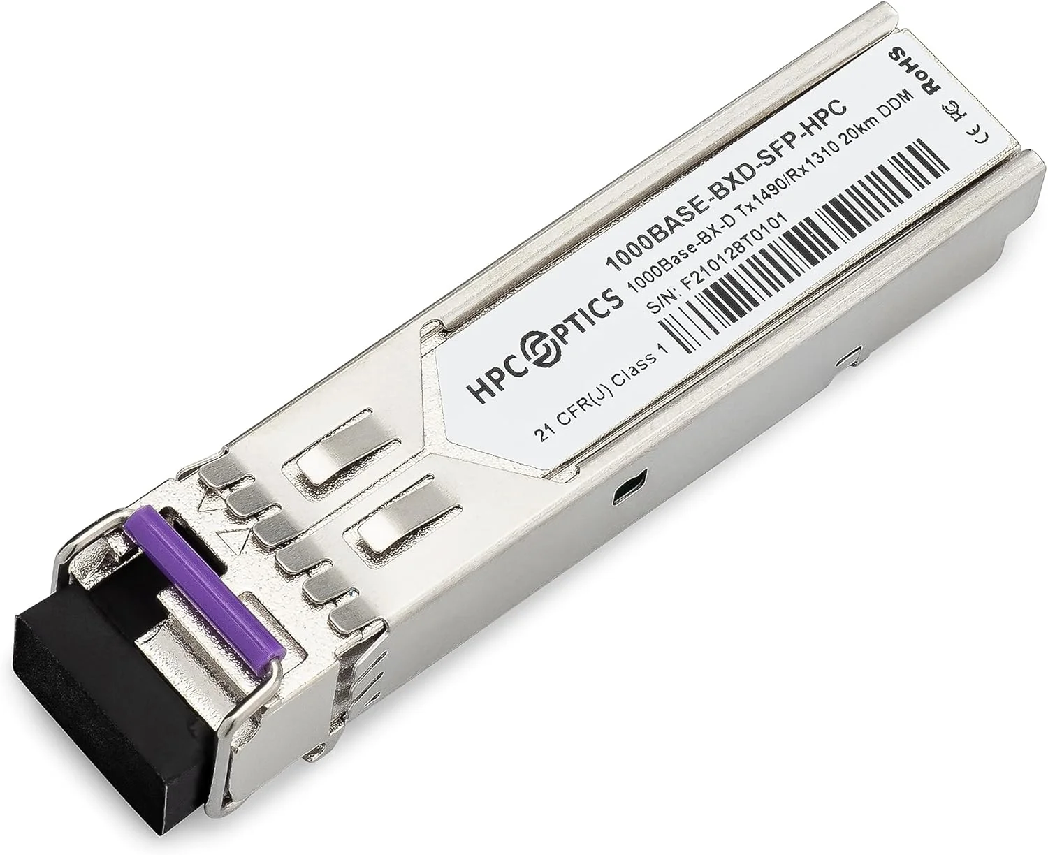 فرستنده و گیرنده SFP دو طرفه سازگار با ZyXEL SFP-BX1490-10-D | 1000BASE-BX-D BIDI 1490/1310 10km SFP-BX1490-10-D-HPC