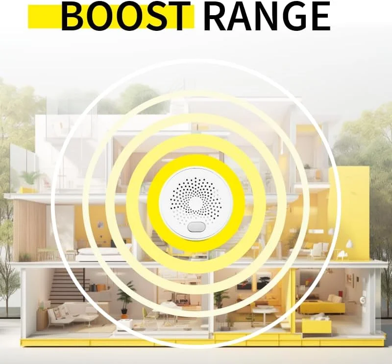 تقویت کننده برد سری 800 Zooz و تکرار کننده سیگنال Z-Wave Plus مدل ZAC38