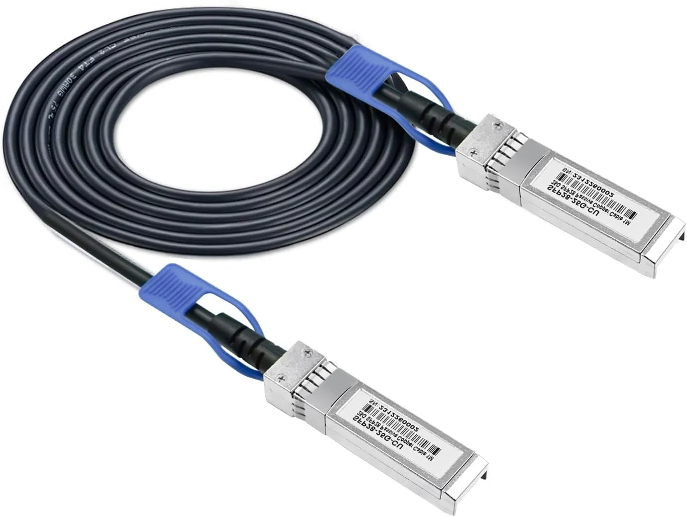 کابل مسی اتصال مستقیم غیرفعال یوبیکیوتی UniFi UC-DAC-SFP+ به طول 2.5 متر (8 فوت) 25GBASE-CU SFP+ DAC Twinax برای سیسکو، مراکی، Fortinet، D-Link