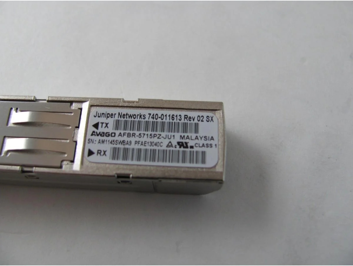ماژول JUNIPER SFP-1GE-SX / Juniper EX-SFP-1GE-SX 1000BASE-SX SFP نو جعبه باز اورجینال 740