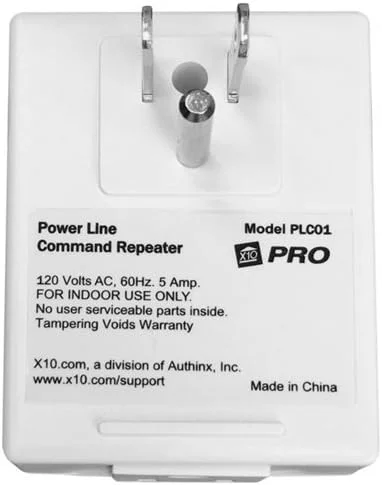تکرار کننده فرمان خط برق X10 مدل (PLC01)