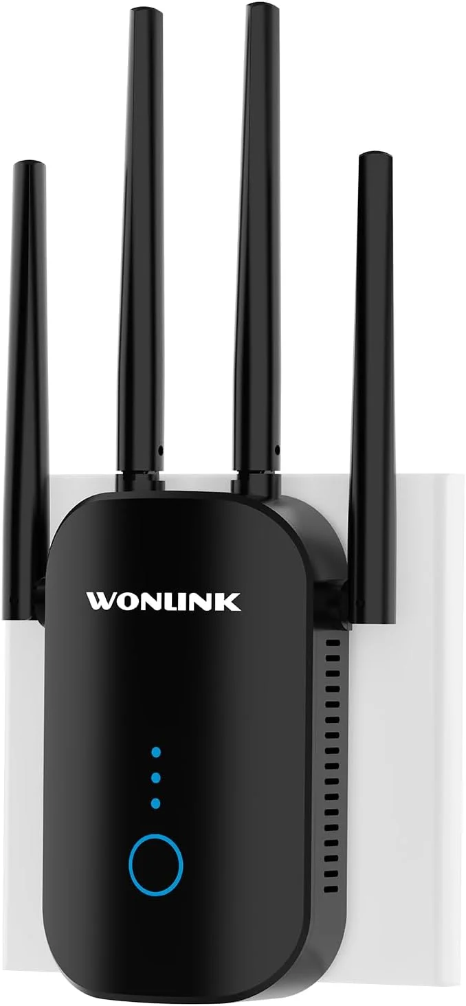 تقویت کننده وای فای 1200 مگابیت بر ثانیه مدل 3501 مشکی 723