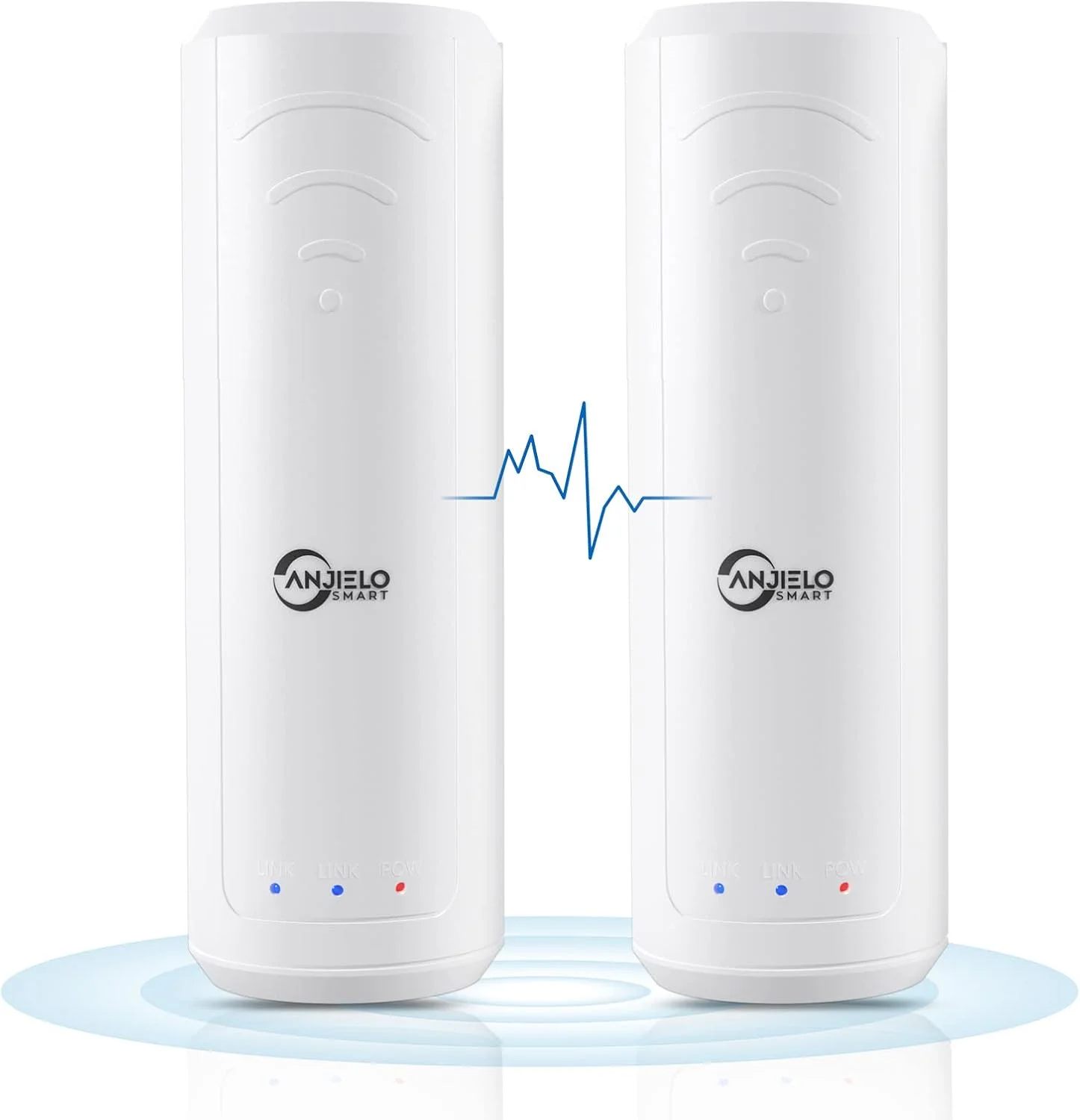 پل تکرار کننده بی سیم اترنت، نقطه دستیابی وای فای دوربرد 2.4G با آنتن 20 DBi با بهره بالا، پل بی سیم نقطه به نقطه بیرونی برای گسترش شبکه، منبع تغذیه Type-C