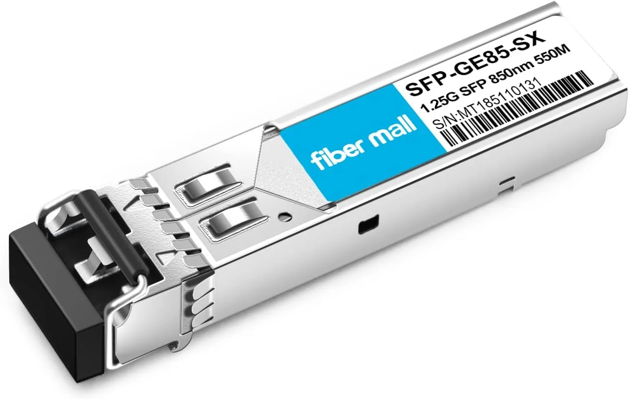 ماژول فرستنده و گیرنده 1G SFP SX برای Juniper QFX-SFP-1GE-SX EX-SFP-1GE-SX SRX-SFP-1GE-SX 1000BASE-SX Multi Mode Mini GBIC SFP 850nm 550m DOM ماژول فرستنده و گیرنده 1G SFP SX برای Juniper QFX-SFP-1GE-SX EX-SFP-1GE-SX SRX-SFP-1GE-SX 1000BASE-SX Multi Mode Mini GBIC SFP 850nm 550m DOM