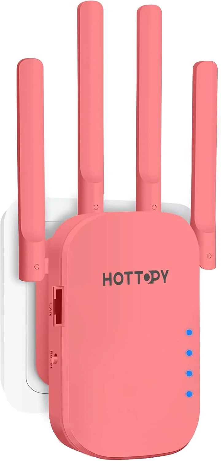 تقویت کننده سیگنال WiFi برای خانه - پوشش 760 متر مربع، نصب آسان، روتر بی سیم WiFi با طراحی Plug and Play رنگ 3