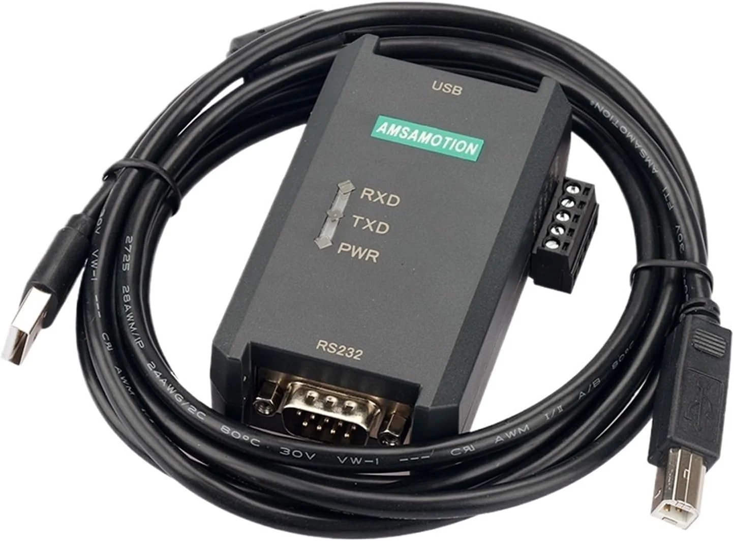 مبدل USB به RS232/485/422 ایزوله شده، تقویت کننده صنعتی توسعه دهنده فاصله RS422 با منبع تغذیه خارجی