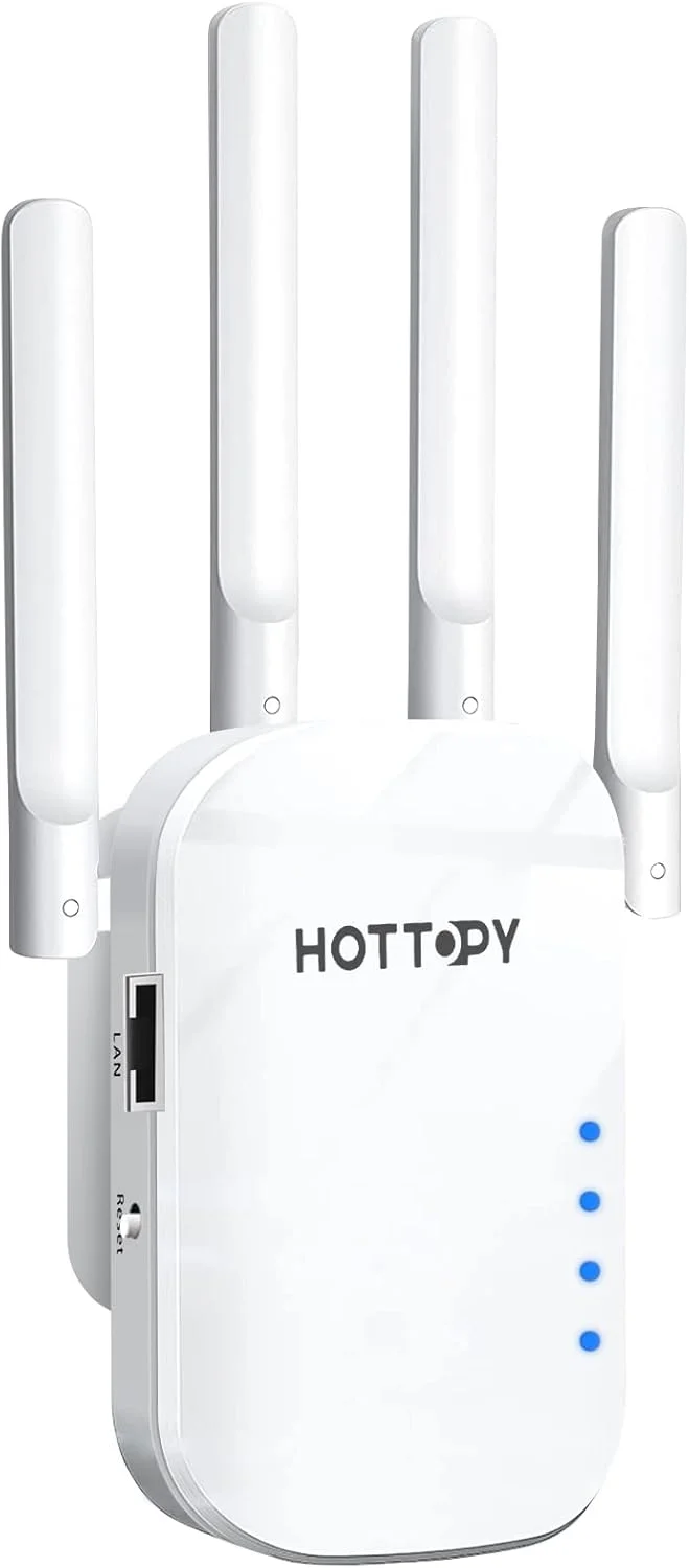 تقویت کننده سیگنال وای فای برای خانه - پوشش 760 متر مربع، نصب آسان، روتر بی سیم با طراحی Plug and Play، رنگ 10