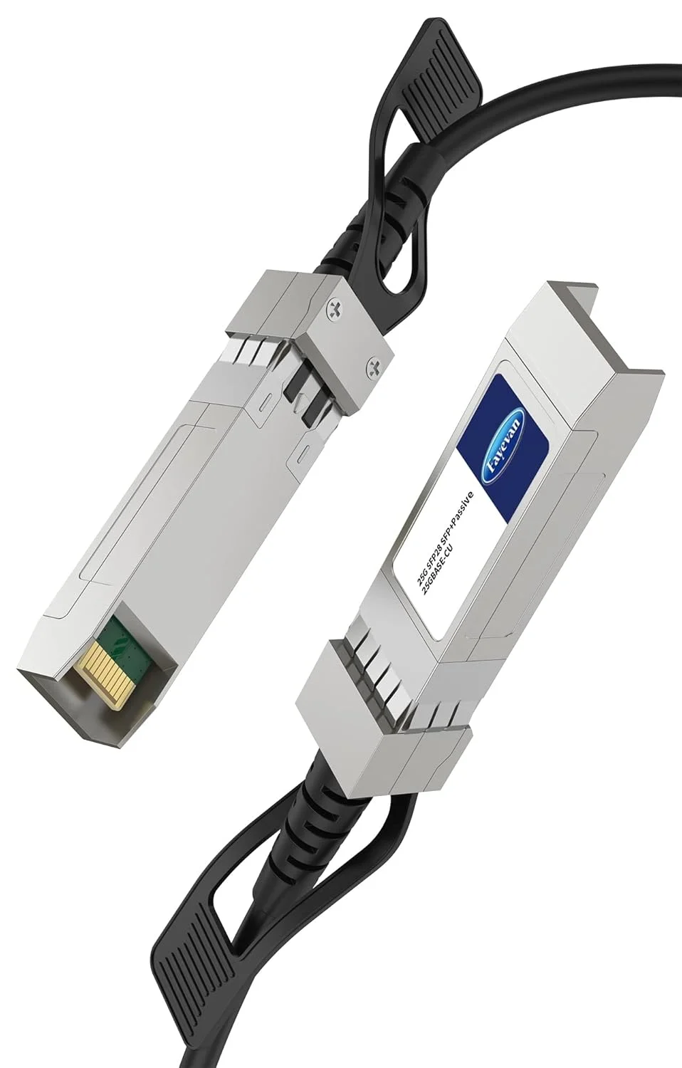 کابل مسی Twinax DAC پسیو SFP28 با سرعت 25Gb/s سازگار با SFP-H25G-CU3M