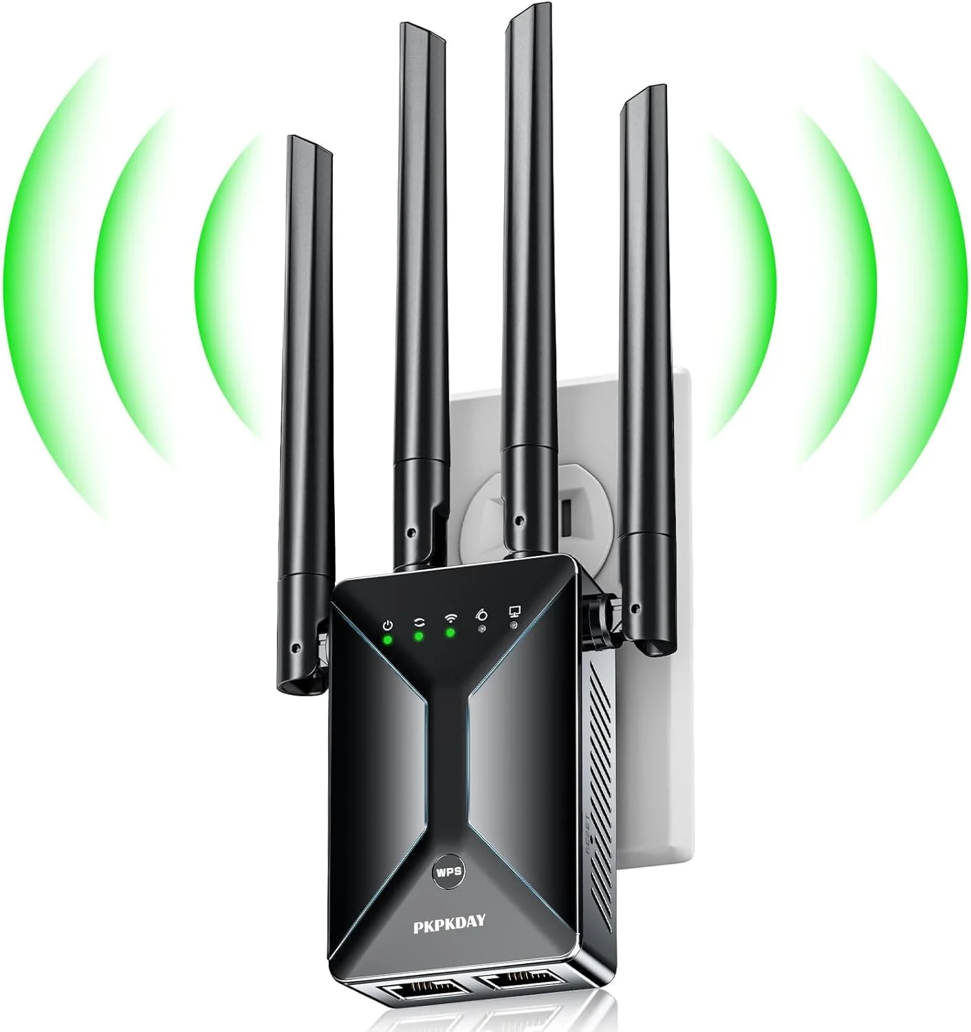 تقویت کننده سیگنال WiFi برای خانه: توسعه دهنده اینترنت با برد بلند، پوشش دهی تا 50+ دستگاه و 9998 فوت مربع