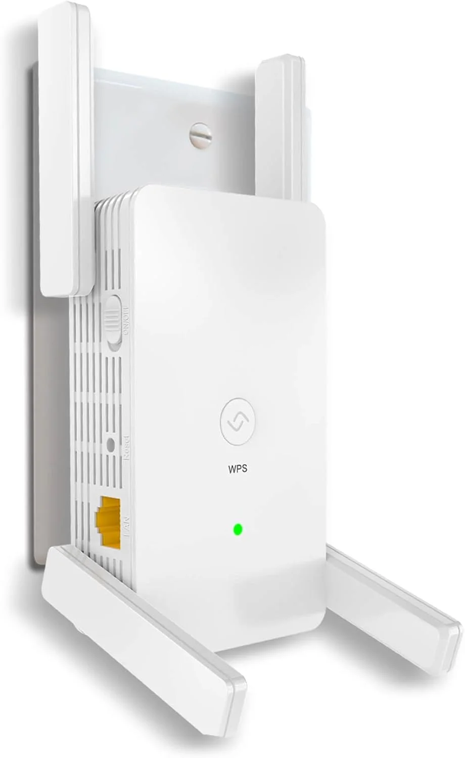 تقویت کننده سیگنال WiFi برای خانه - 1.2 گیگابیت بر ثانیه، تا 84٪ سریعتر | پوشش تا 9860 فوت مربع و 70 دستگاه 5G/2G | پوشش گسترده تر از همیشه، تکرار کننده WiFi تقویت کننده اینترنت