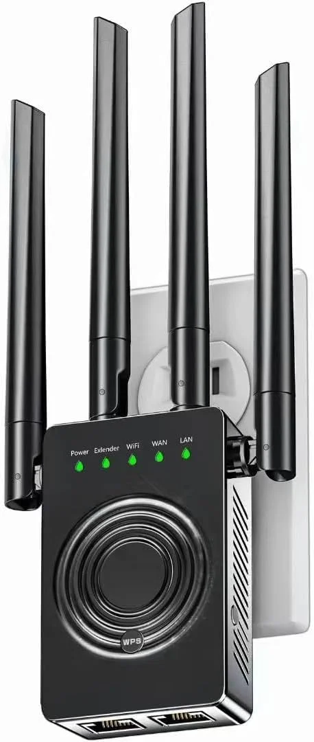 تقویت کننده سیگنال WiFi برای خانه: توسعه دهنده بی سیم محدوده پوشش اینترنت تا 929 متر مربع و 45+ دستگاه