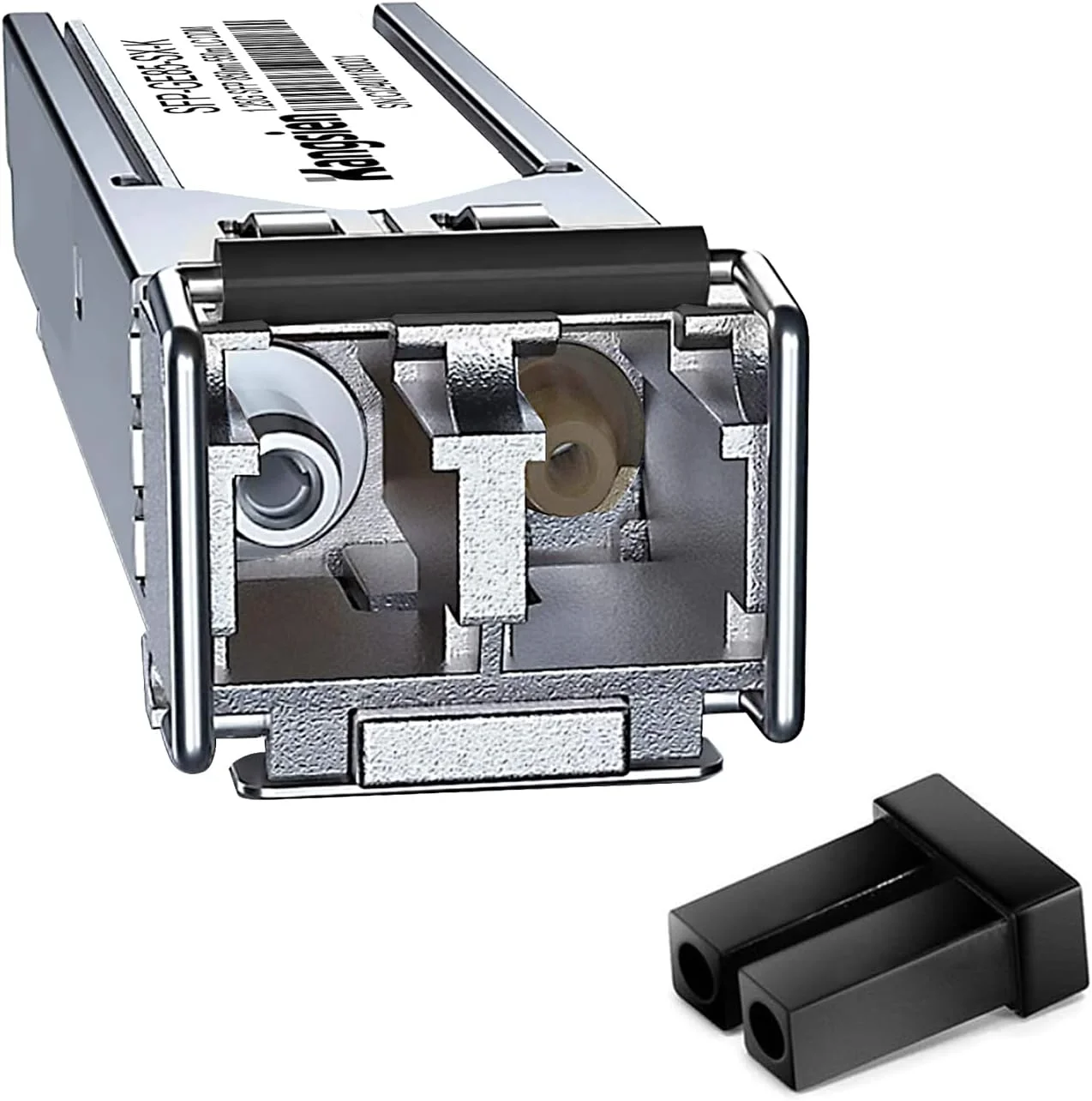 مجموعه 10 عددی ماژول فیبر فرستنده-گیرنده 1.25G 850nm Multimode SFP LC، فرستنده-گیرنده فیبر گیگابیتی 1000Base-SX LC برای سیسکو GLC-SX-MMD/SX-MM/SFP-GE-S، Fortinet، Ubiquiti UniFi، Mikrotik، Fortinet، TP-Link، Netgear