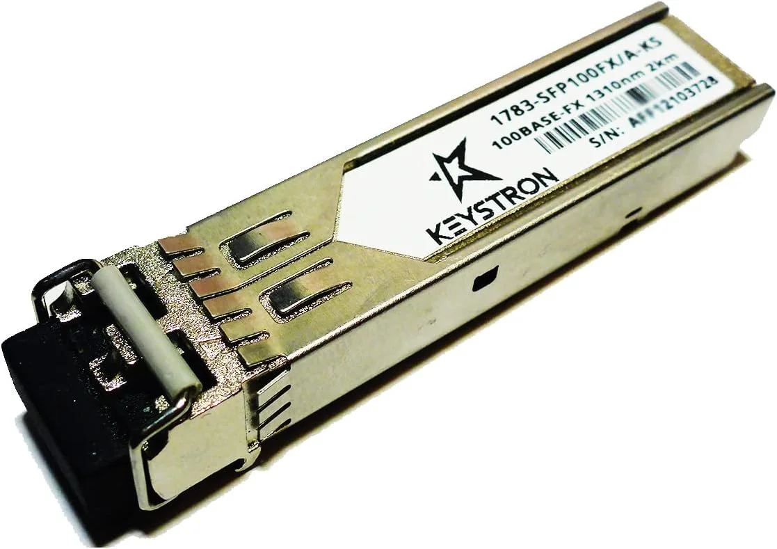 فرستنده و گیرنده 100BASE-FX SFP سازگار با Allen-Bradley 1783-SFP100FX /A 1310 نانومتر 2 کیلومتر Dual LC MMF