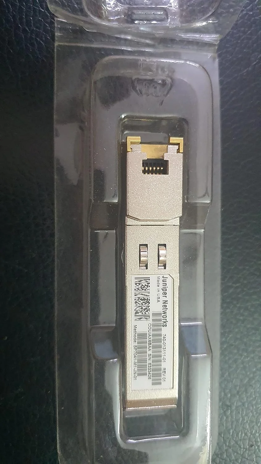 ماژول فیبر نوری JUNIPER SFP-1GE-T با برند Juniper مدل SP7041-M1-JN 740-013111